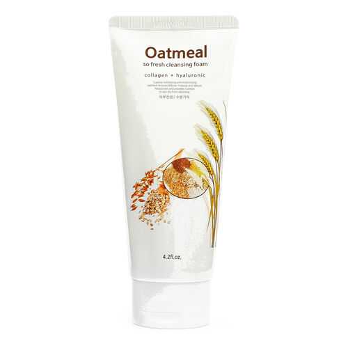 Пена для умывания с экстрактом овса Kkotminam So Fresh Cleansing Foam Oatmeal 120 мл в Магнит Косметик