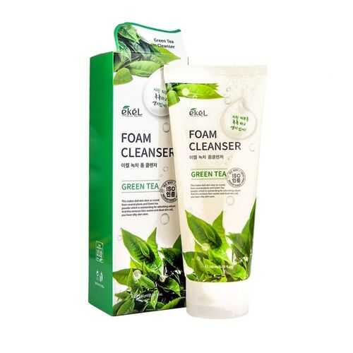 Пена для умывания с экстрактом зеленого чая Ekel Foam Cleanser Green Tea 180 мл в Магнит Косметик