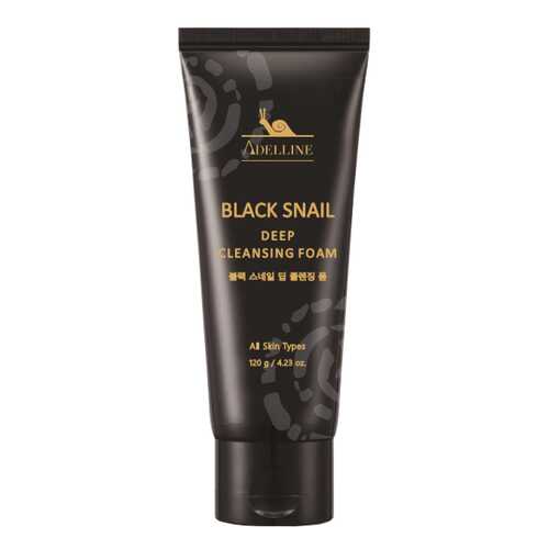 Пенка для умывания Adelline Black Snail Deep Cleansing Foam 120 мл в Магнит Косметик