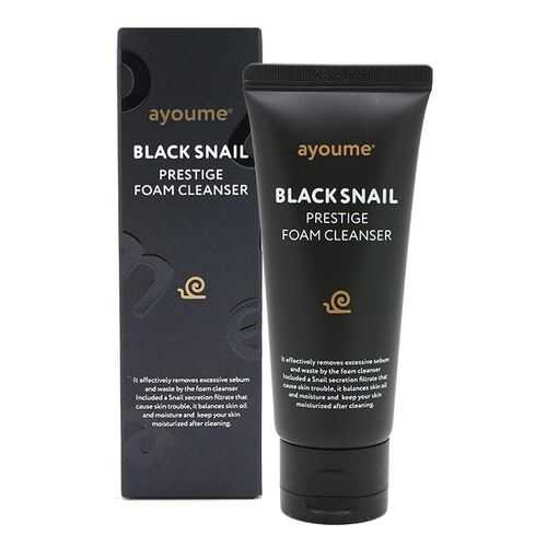 Пенка для умывания Ayoume Black Snail Prestige Foam Cleanser 60 мл в Магнит Косметик