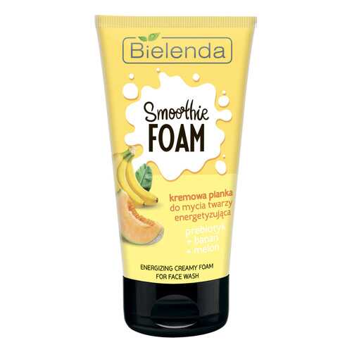Пенка для умывания Bielenda SMOOTHIE CREAM/CARE Пребиотик + Банан + Дыня 195683 135 г в Магнит Косметик
