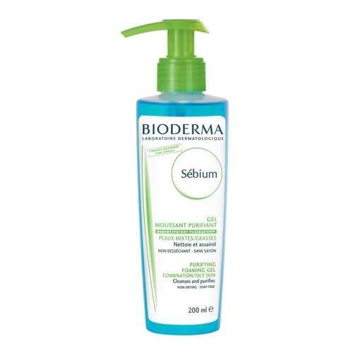 Пенка для умывания BIODERMA Sebium Purifying Foaming Gel с помпой 200 мл в Магнит Косметик