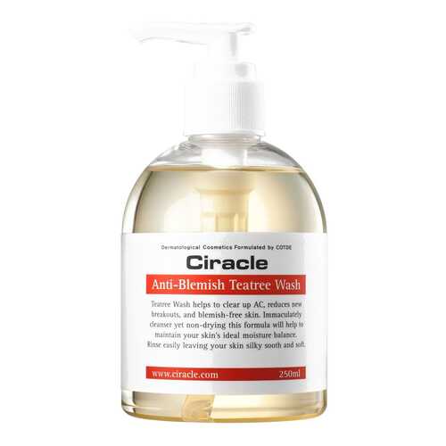 Пенка для умывания Ciracle Anti Blemish Teatree Wash 250 мл в Магнит Косметик