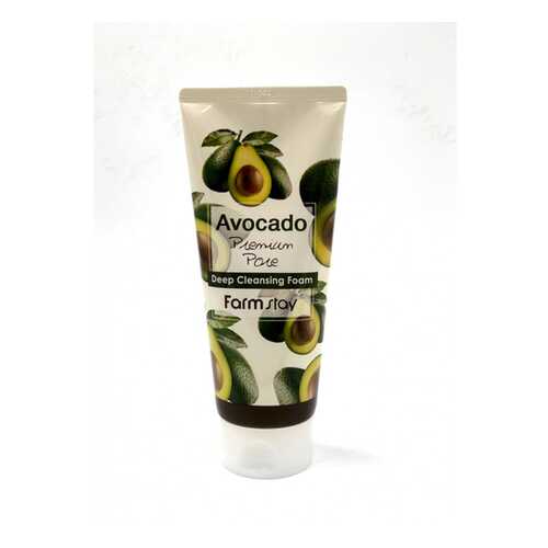 Пенка для умывания Farm stay AVOCADO CLEANSING FOAM 180мл в Магнит Косметик