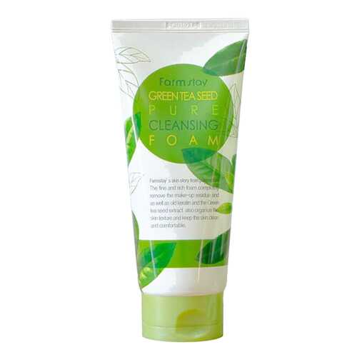 Пенка для умывания FarmStay Green Tea Seed Pure Cleansing Foam 180 мл в Магнит Косметик