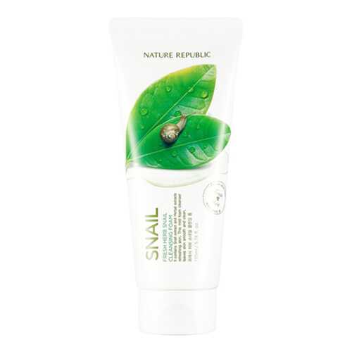 Пенка для умывания FRESH HERB SNAIIL CLEANSING FOAM 170мл в Магнит Косметик