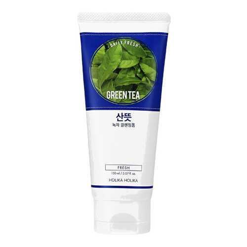 Пенка для умывания Holika Holika Daily Fresh Зеленый чай 150 мл в Магнит Косметик