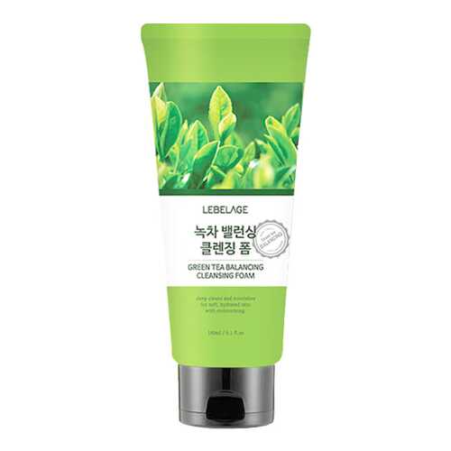 Пенка для умывания Lebelage Green Tea Balancing Cleansing Foam180 мл в Магнит Косметик