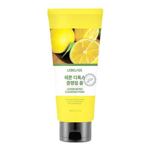 Пенка для умывания Lebelage Lemon Detox Cleansing Foam 180 мл в Магнит Косметик