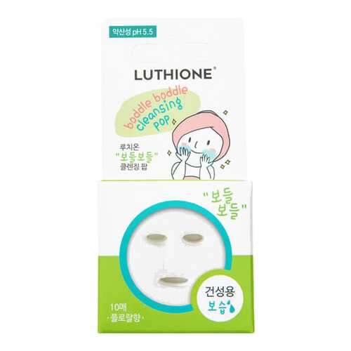 Пенка для умывания Luthione Boddle Boddle Cleansing Pop for Dry Skin 10 шт 10 г в Магнит Косметик