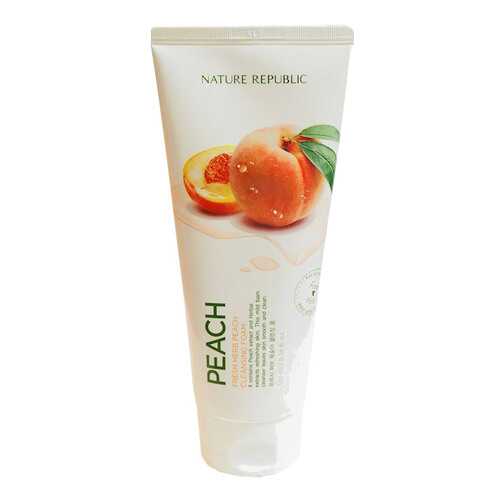 Пенка для умывания Nature Republic Fresh Herb Peach Cleansing Foam 150 мл в Магнит Косметик