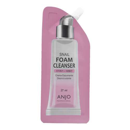 Пенка для умывания с экстрактом муцина улитки ANJO Professional Snail Foam Cleanser, 27 г в Магнит Косметик