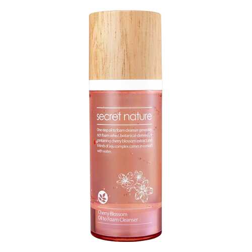 Пенка для умывания Secret Nature Cherry Blossom Oil to Foam Cleanser 100 мл в Магнит Косметик