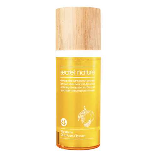 Пенка для умывания Secret Nature Mandarin Oil To Foam Cleanser 100 мл в Магнит Косметик