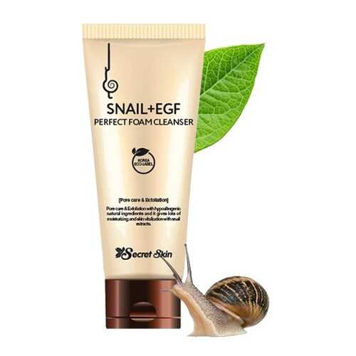 Пенка для умывания SECRETSKIN SNAIL+EGF PERFECT FOAM CLEANSER 100мл в Магнит Косметик