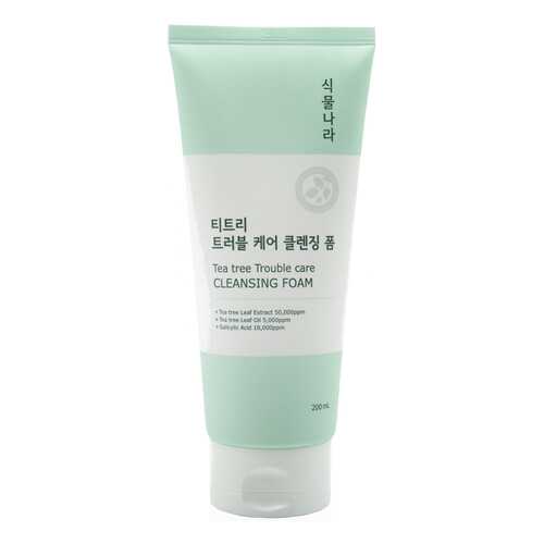 Пенка для умывания Shingmulnara Tea Tree Trouble Care Cleansing Foam 200 мл в Магнит Косметик