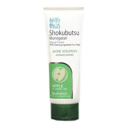 Пенка для умывания Shokobutsu Acne Solution яблоко 100 г в Магнит Косметик