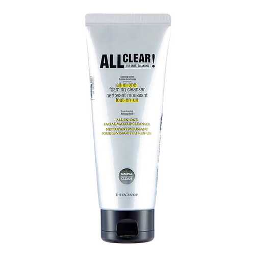 Пенка для умывания The Face Shop All Clear All-In-One Facial Makeup Cleanser 150 мл в Магнит Косметик
