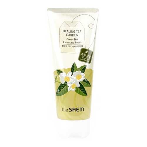 Пенка для умывания The Saem Healing Tea Garden Green Tea Cleansing Foam 170 мл в Магнит Косметик