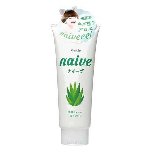 Пенка Naive для умывания с экстрактом алоэ 130г в Магнит Косметик