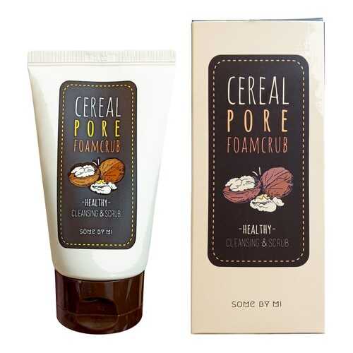Пенка-скраб для умывания Some By Mi Cereal Pore Foamcrub 100 мл в Магнит Косметик