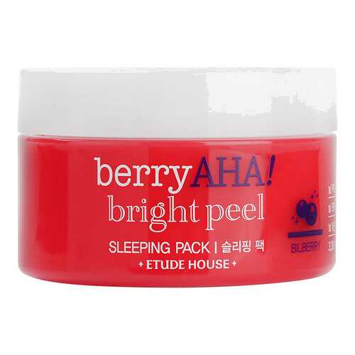 Пилинг для лица Etude House Berry AHA Bright Peel Sleeping Pack 200 мл в Магнит Косметик
