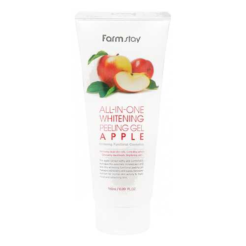 Пилинг для лица Farm Stay All-In-One Whitening Apple Peeling Gel 180 мл в Магнит Косметик