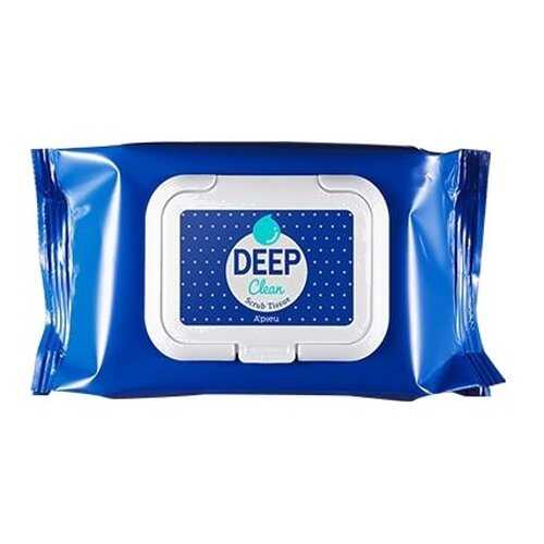 Салфетки для снятия макияжа A'PIEU Deep Clean Scrub Tissue в Магнит Косметик