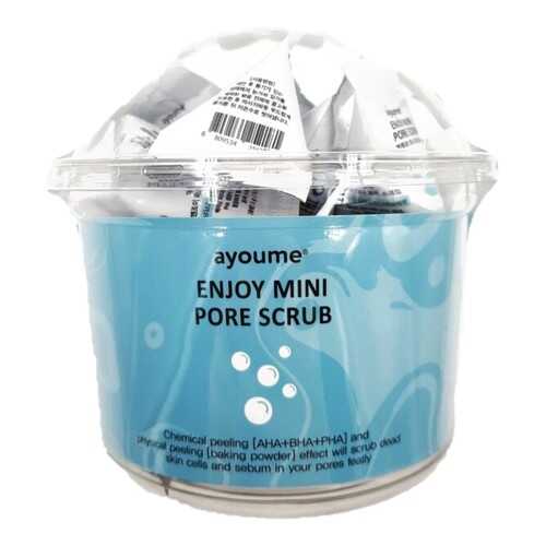 Скраб для лица AYOUME ENJOY MINI PORE SCRUB 3гр*30 в Магнит Косметик