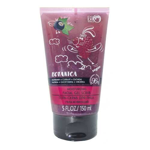 Скраб для лица Bio World Botanica Малина, смородина, овсянка в Магнит Косметик