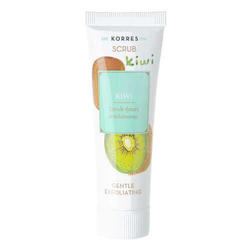 Скраб для лица Korres Gentle Exfoliating Scrub With Kiwi 18 мл в Магнит Косметик