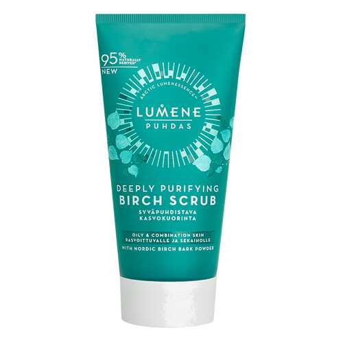 Скраб для лица Lumene Puhdas Deeply Purifying Birch Scrub 75 мл в Магнит Косметик