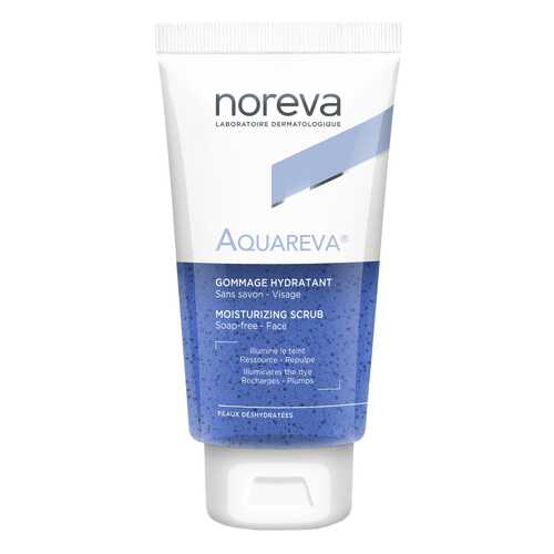 Скраб для лица Noreva Aquareva Gommage Hydratant Moisturizing Scrub 75 мл в Магнит Косметик