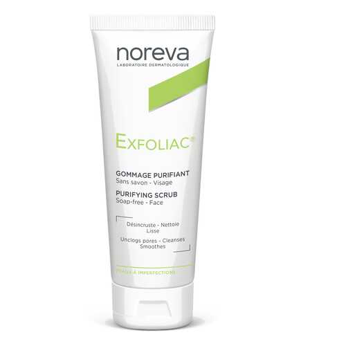 Скраб для лица Noreva Exfoliac Очищающий 50 мл в Магнит Косметик