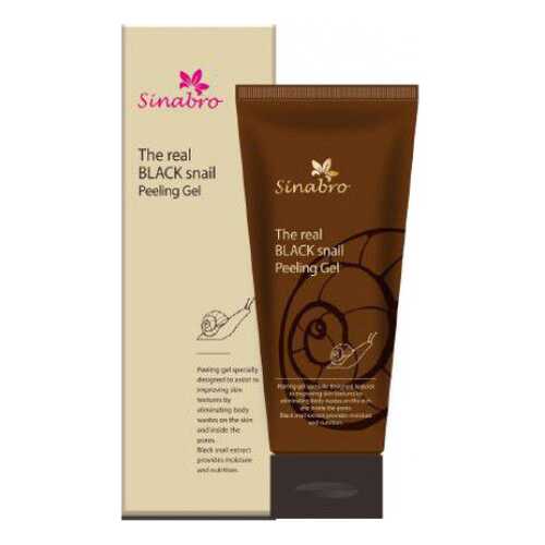 Скраб для лица Sinabro The Real Black Snail Peeling Gel 50 мл в Магнит Косметик