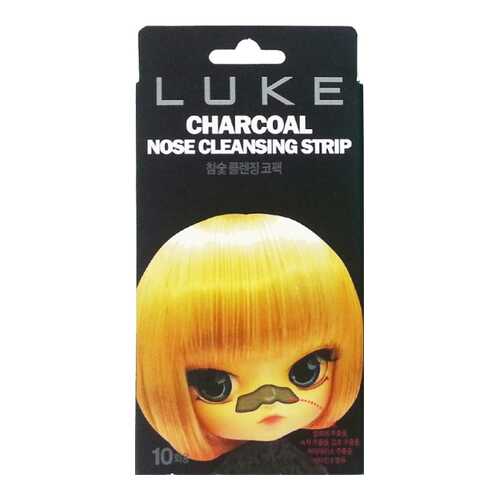 Средство для очищения 4Skin Luke Charcoal Nose Cleansing Strip от черных точек 10 шт в Магнит Косметик