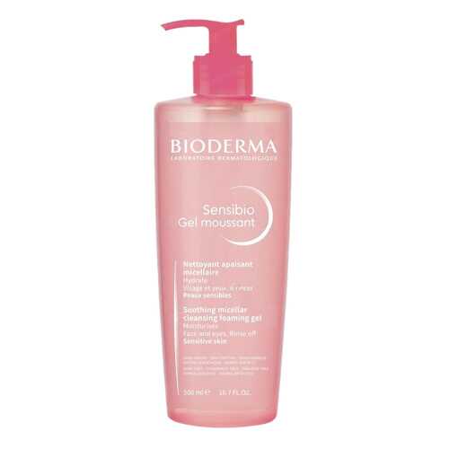 Средство для очищения Bioderma Sensibio Cleansing Gel 500 мл в Магнит Косметик