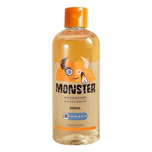 Средство для снятия макияжа Etude House Monster Oil In Cleansing Water 300 мл в Магнит Косметик
