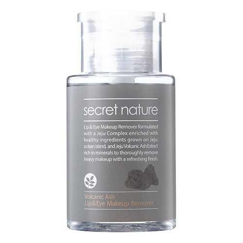 Средство для снятия макияжа Secret Nature Volcanic Ash Lip & Eye Makeup Remover 150 мл в Магнит Косметик
