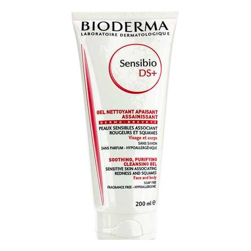 Средство для умывания BIODERMA Sensibio DS + Soothing Purifying Cleansing Gel 200 мл в Магнит Косметик