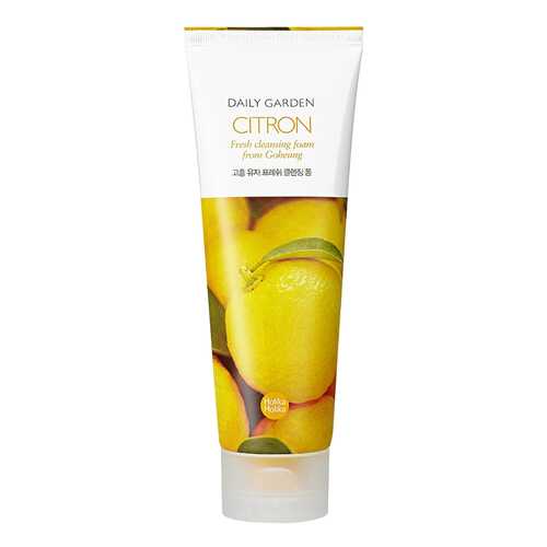 Средство для умывания Holika Holika Daily Garden Goheung Citron Fresh Cleansing Foam в Магнит Косметик