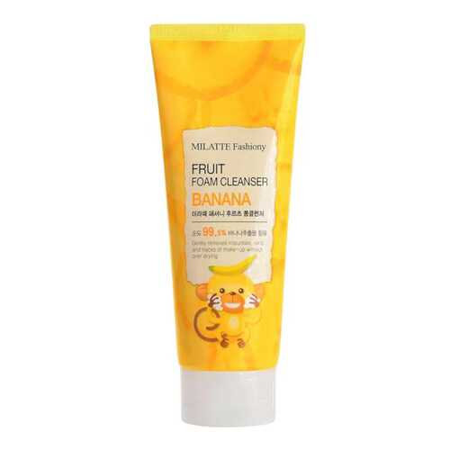 Средство для умывания MILATTE Fashiony Fruit Foam Cleanser Banana 150 мл в Магнит Косметик