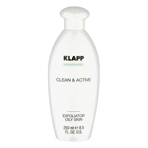 Тоник для лица Klapp Clean & Active Эксфолиатор для жирной кожи 250 мл в Магнит Косметик