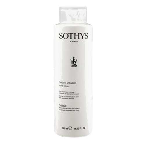 Тоник для лица Sothys Vitality Lotion с экстрактом грейпфрута 500 мл в Магнит Косметик
