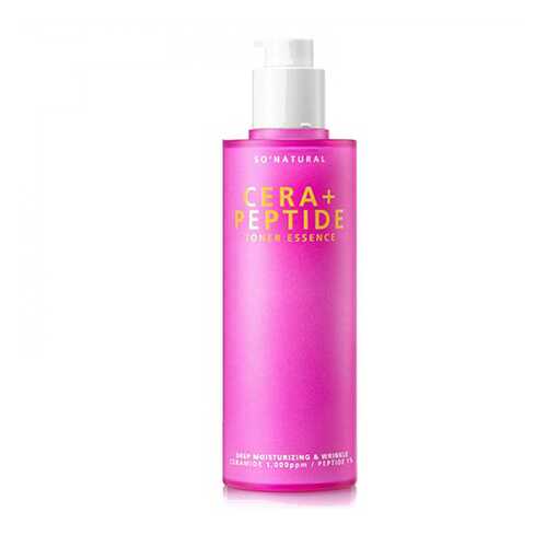 Тоник-эссенция So Natural Cera+ Peptide Toner Essence в Магнит Косметик