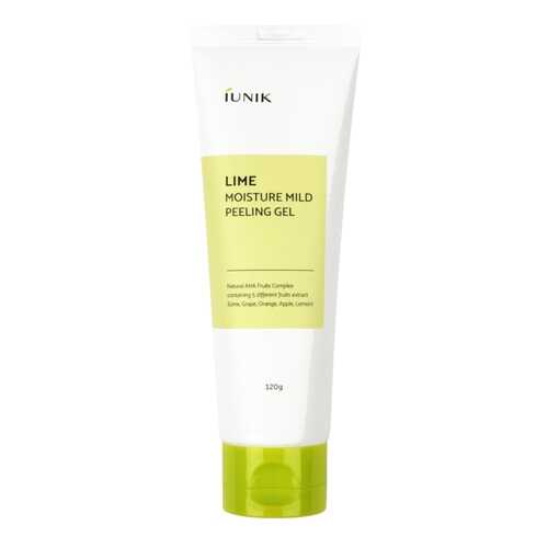 Увлажняющий пилинг-гель с лаймом iUNIK Lime Moisture Mild Peeling Gel 120 г в Магнит Косметик