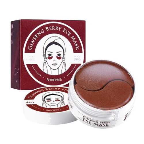 Гидрогелевые патчи для глаз Ginseng Berry Eye Mask Shangpree 60 штук(30 пар) в Магнит Косметик