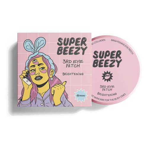Гидрогелиевые патчи SUPER BEEZY от темных кругов с анти-эйдж эффектом 60 шт в Магнит Косметик