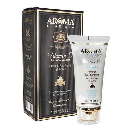 Крем для глаз Aroma Dead Sea Essential Anti-Aging Eye Cream Vitamin C 75 мл в Магнит Косметик