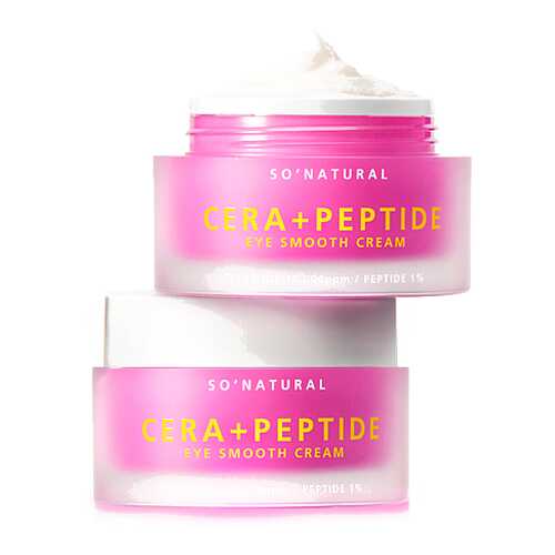 Крем для глаз So Natural Cera+ Peptide Eye Smooth Cream в Магнит Косметик